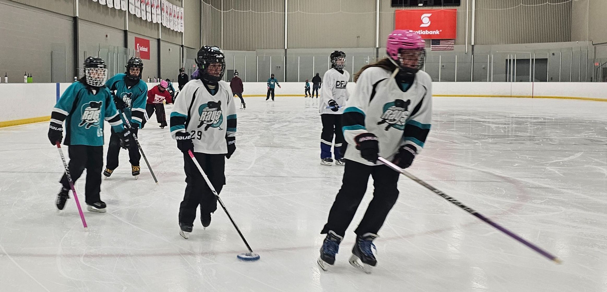 Ringette practice